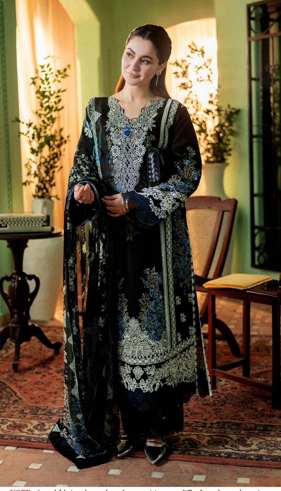 Jade Dhanak Embroidered 3 Piece Suit with Printed Shawl by zairahofficial. Discover premium Winter Suits in Pakistan with elegant designs.