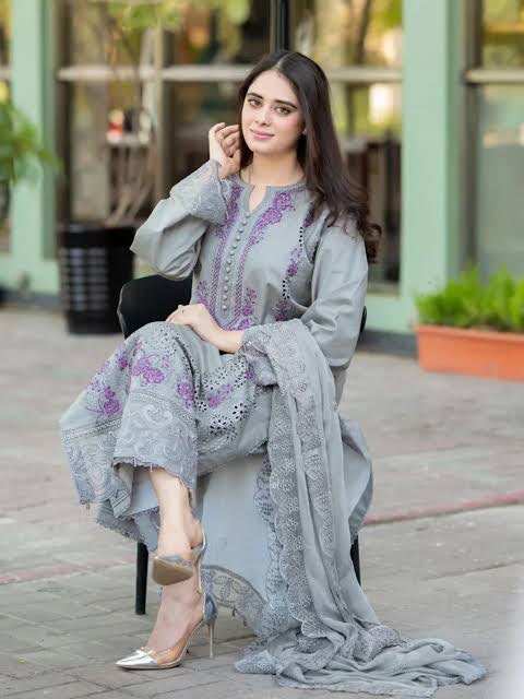 Mushq Heavy Embroidered Dhanak Shawl 3 Piece Suit by zairahofficial. Explore 3 Piece Unstitched Suits Price in Pakistan for winter elegance.