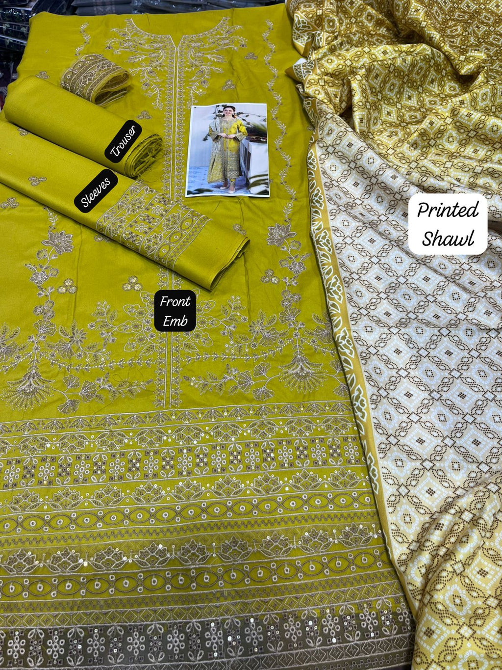 Sapphire Dhanak Embroidered 3 Piece Suit by zairahofficial features elegant embroidery and premium fabric. Discover Winter Dresses for Women in Pakistan.