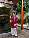 Women's Dhanak Embroidered 2 Piece Suit by zairahofficial. Explore Dhanak Suits Price in Pakistan with elegant embroidery and stylish winter designs.